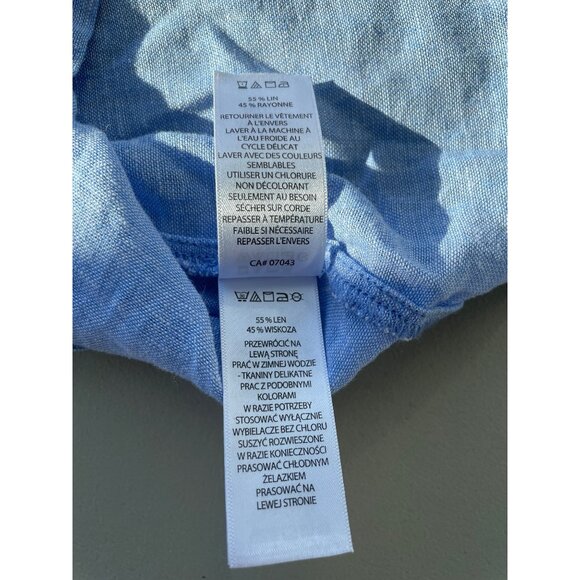 Haute Hippie Jumpsuit Size Medium Sleeveless Wide Leg Square Neck Linen Blend - Picture 7 of 9